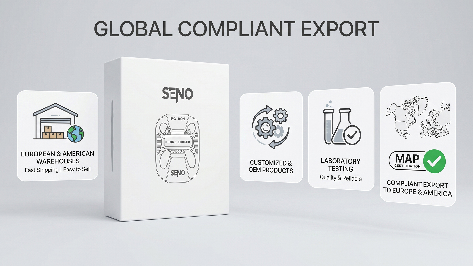 Projects ship anywhere. sell confidently.